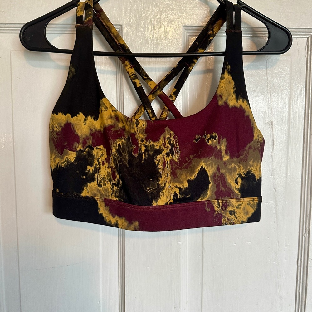 JoyLab Burgundy Sports Bra
